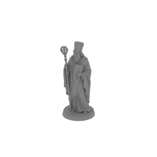 Saint Alcuin - Devotional Statue.stl