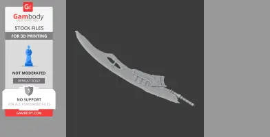 Hope Blade V Monster Hunter Wilds - Cosplay Prop STL