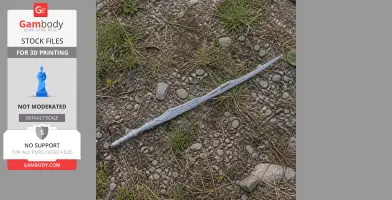 Hope Blade V Monster Hunter Wilds - Cosplay Prop STL