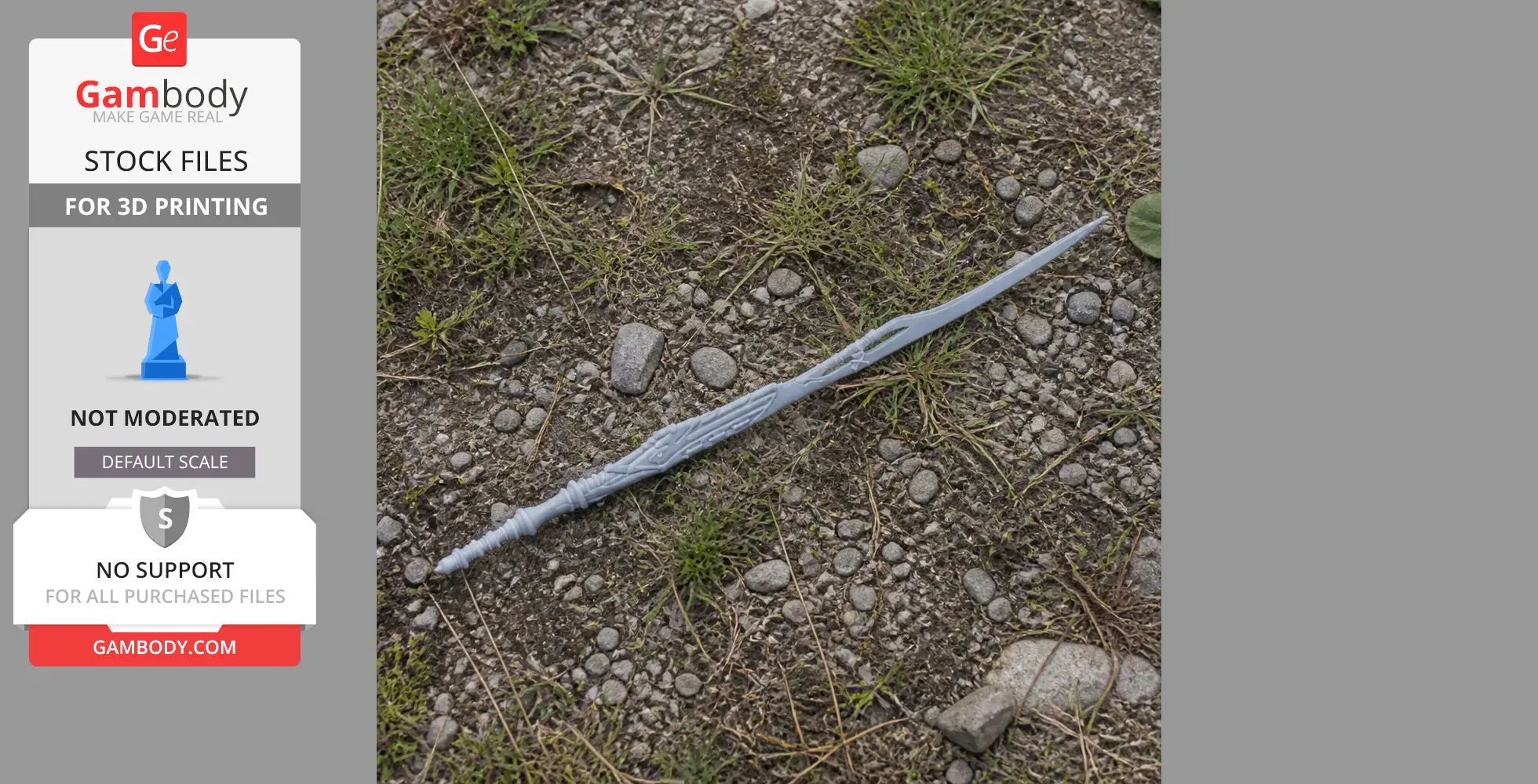 Hope Blade V Monster Hunter Wilds - Cosplay Prop STL