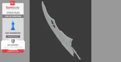Hope Blade V Monster Hunter Wilds - Cosplay Prop STL