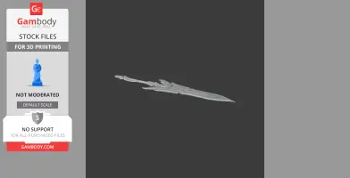 Immane Blade I Monster Hunter Wilds - Cosplay Prop STL