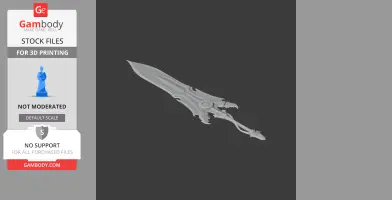Immane Blade I Monster Hunter Wilds - Cosplay Prop STL