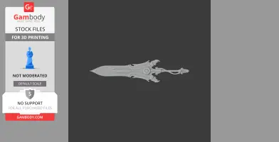 Immane Blade I Monster Hunter Wilds - Cosplay Prop STL