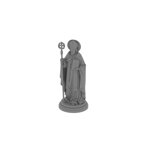 Saint Aldebrandus - Devotional Statue.stl