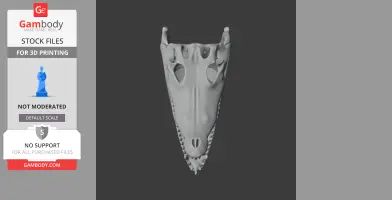 Roccosaurus Skull - Skull Replica STL
