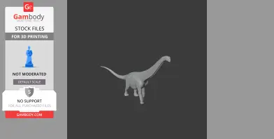 Australodocus - Prehistoric Animal STL