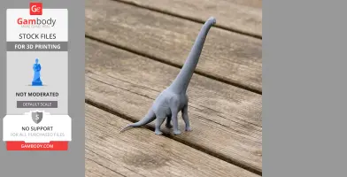 Australodocus - Prehistoric Animal STL