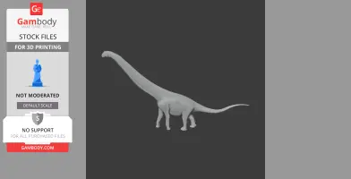 Australodocus - Prehistoric Animal STL