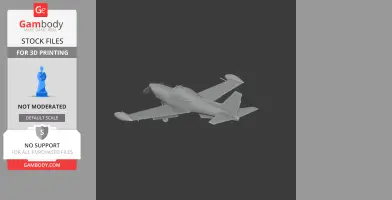Aermacchi SF.260 - Scale Vehicle STL