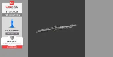 Immane Blade II Monster Hunter Wilds - Cosplay Prop STL