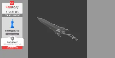 Immane Blade III Monster Hunter Wilds - Cosplay Prop STL
