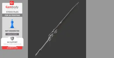 Immane Blade III Monster Hunter Wilds - Cosplay Prop STL