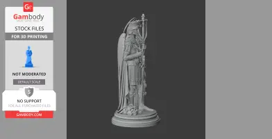 Saint Alexander (martyr) - Devotional Statue - STL 3D Print