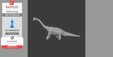 Austrosaurus - Prehistoric Animal STL