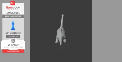 Austrosaurus - Prehistoric Animal STL