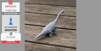 Austrosaurus - Prehistoric Animal STL