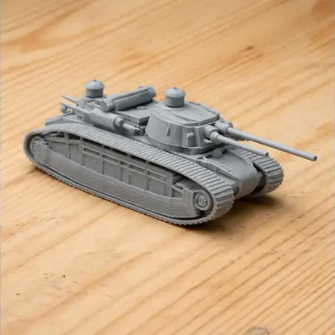 Char 2C - Tank Model STL