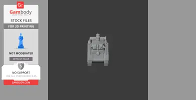 Char 2C - Tank Model STL