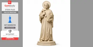 Saint Alexander Briant - Devotional Statue - STL 3D Print