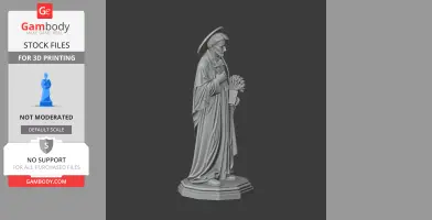 Saint Alexander Briant - Devotional Statue - STL 3D Print
