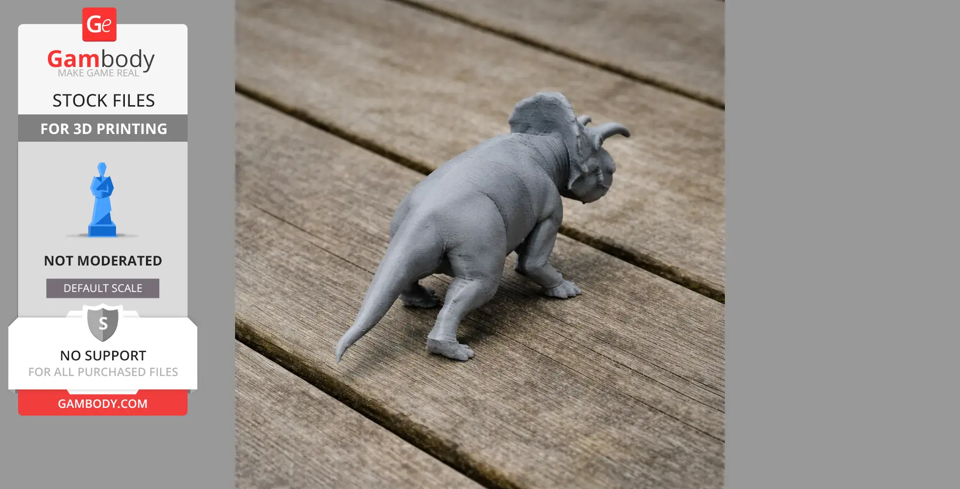 Avaceratops - Prehistoric Animal STL