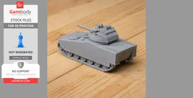 Combat Vehicle 90 - Tank Model STL