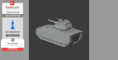 Combat Vehicle 90 - Tank Model STL