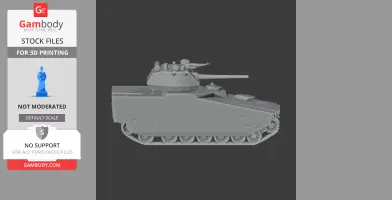 Combat Vehicle 90 - Tank Model STL
