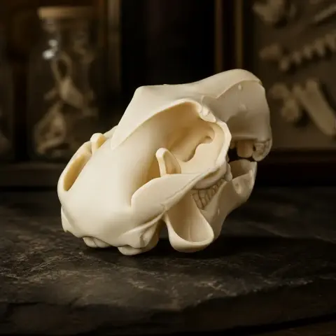 Rock Wallaby Skull - Skull Replica STL