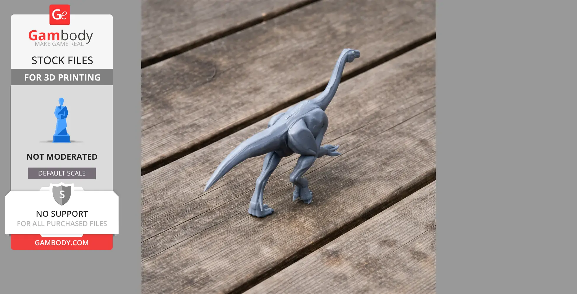Avalonia (dinosaur) - Prehistoric Animal STL
