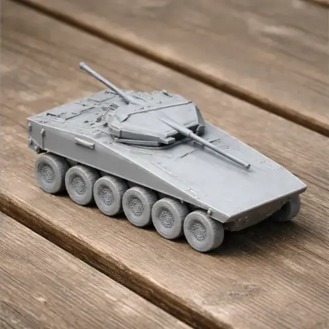 Common tactical wheeled vehicle - Tank Model STL