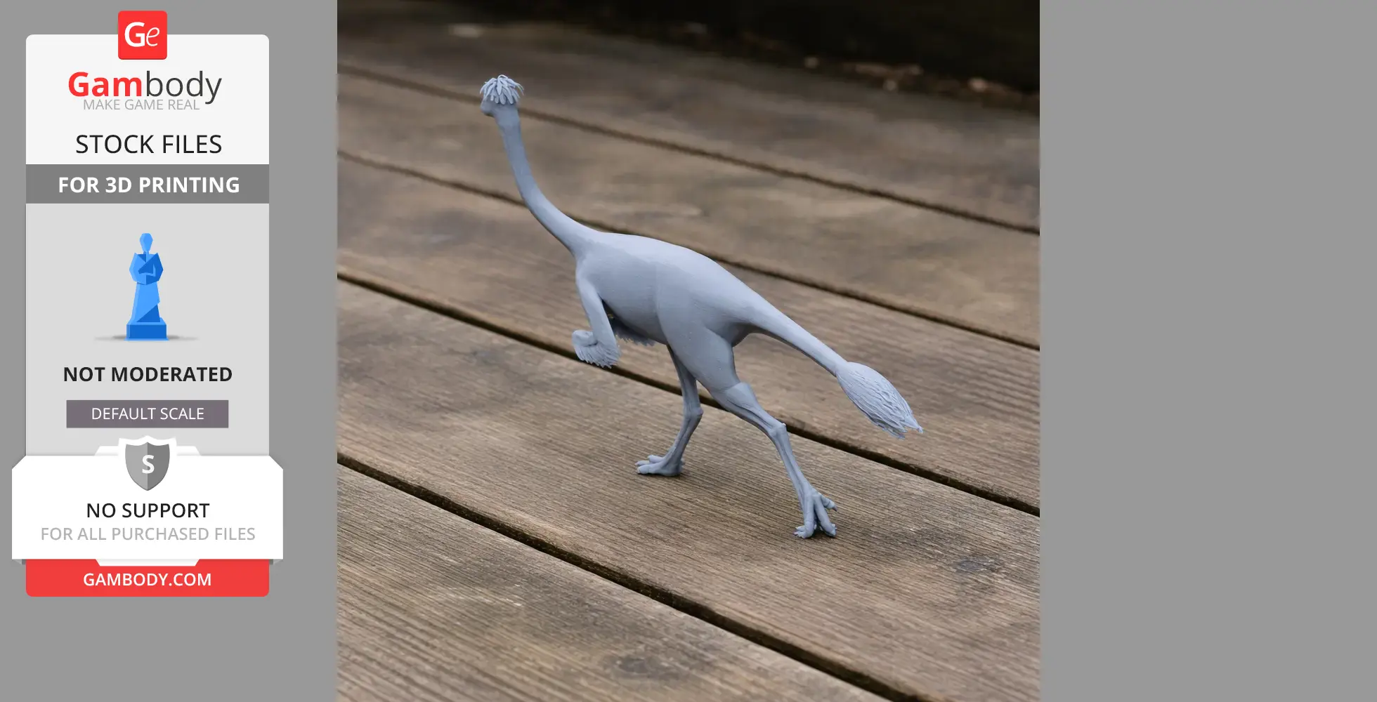 Avimimus - Prehistoric Animal STL