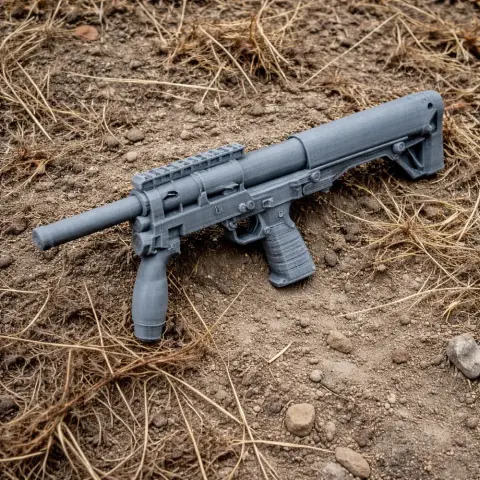 Kel-Tec KSG-NR - Cosplay Prop STL
