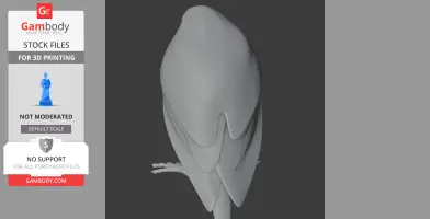 Ayacucho antpitta - Prehistoric Animal STL