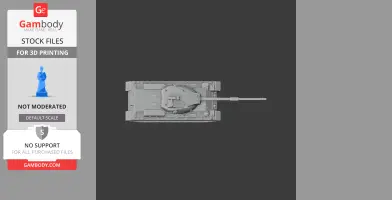 Conqueror tank - Tank Model STL