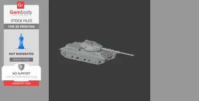 Conqueror tank - Tank Model STL