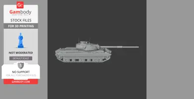 Conqueror tank - Tank Model STL