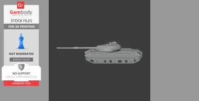 Conqueror tank - Tank Model STL