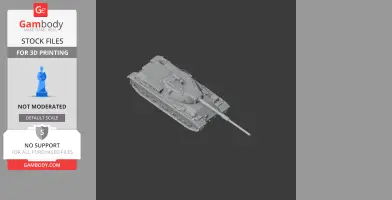 Conqueror tank - Tank Model STL