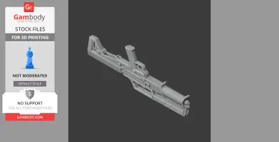 Kel-Tec KSG410 - Cosplay Prop STL
