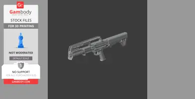 Kel-Tec KSG410 - Cosplay Prop STL