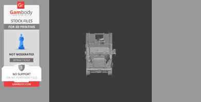Cougar (MRAP) - Tank Model STL