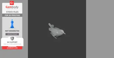Ayacucho thistletail - Prehistoric Animal STL