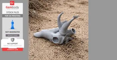 Sambar Skull - Skull Replica STL