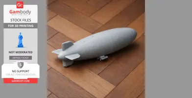 Airship - Scale Vehicle STL