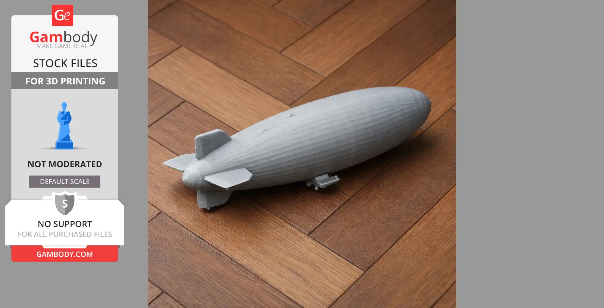 Airship - Scale Vehicle STL