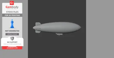 Airship - Scale Vehicle STL