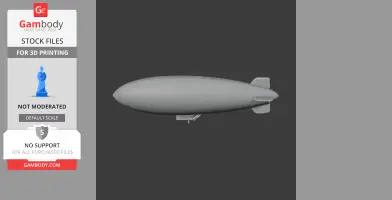 Airship - Scale Vehicle STL