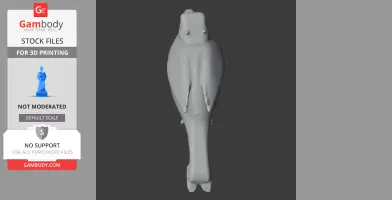 Ayeyarwady bulbul - Prehistoric Animal STL